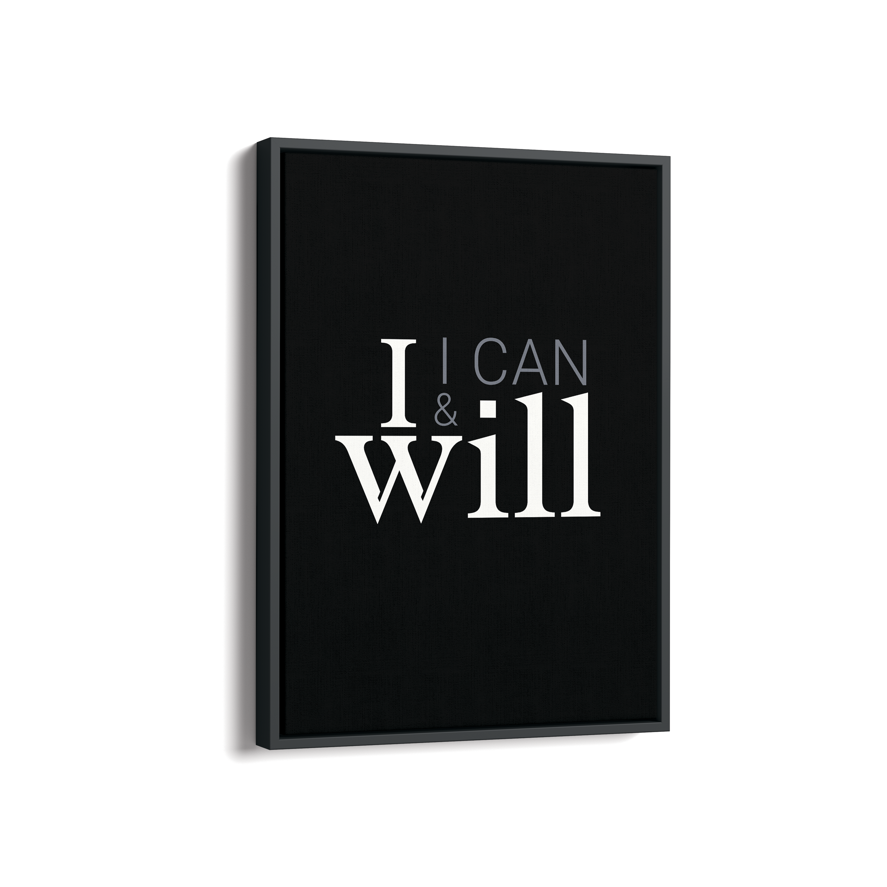 I can & I will Wall Art