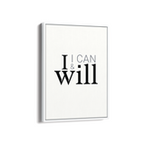 I can & I will Wall Art