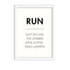Run Definition Poster