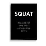Squat Definition Poster