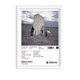 Who's next by The Who Album Poster