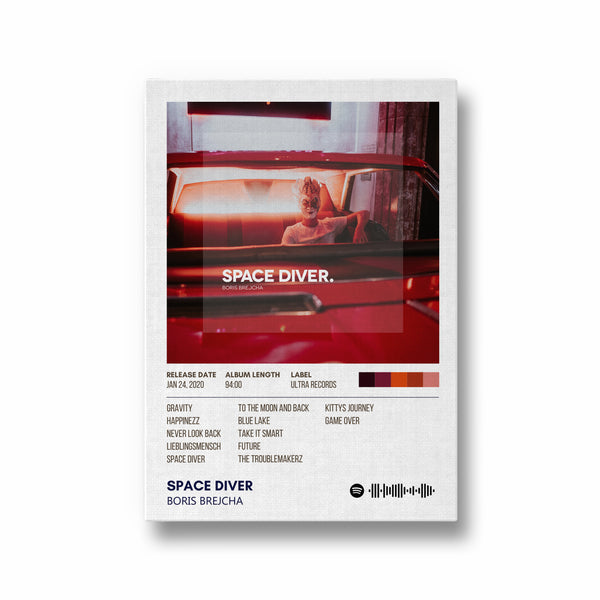 Space Diver by Boris Brejcha Album Poster