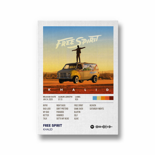 Free Spirit by Khalid Album Poster
