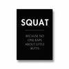 Squat Definition Poster