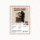 Unorthodox Jukebox Bruno Mars Album Poster