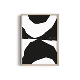 Ebony and Ivory Simplicity Wall Art