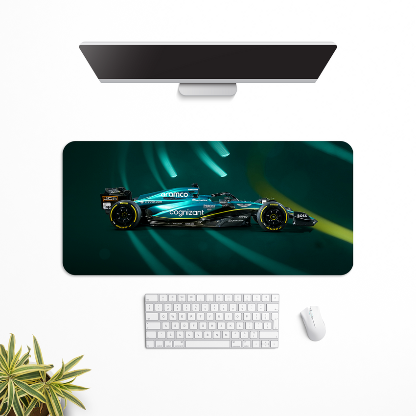 Aston Martin F1 Car Desk Mat | Desk Pad | Mouse Pad – The Mortal Soul