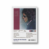 Blood on the Tracks by Bob Dylan Album Poster