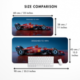 Ferrari F1 Car - Designed to win Desk Mat | Desk Pad | Mouse Pad