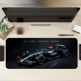 Mercedes-AMG Petronas F1 Car Desk Mat | Desk Pad | Mouse Pad