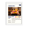 2 Broke Girls Retro Wall Art