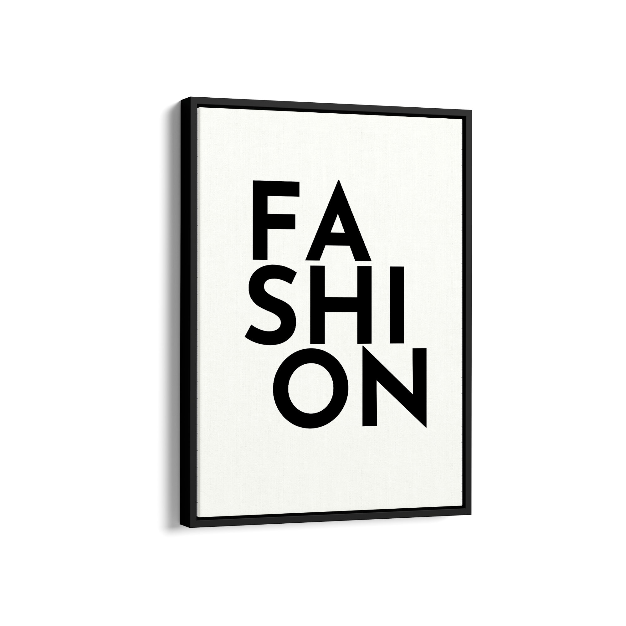 Fashion Typography, Fashion Poster