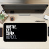 Hustle Eat Sleep Repeat Desk Mat | Desk Pad | Mouse Pad