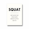 Squat Definition Poster