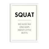 Squat Definition Poster