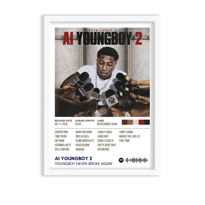 AI YoungBoy 2 by YoungBoy Never Broke Again Album Poster