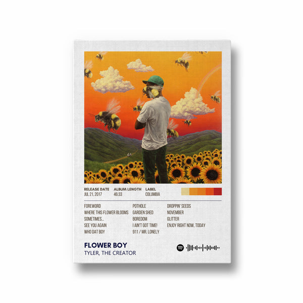 Flower Boy by Tyler, the Creator Album Poster