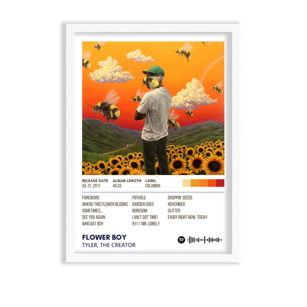 Flower Boy by Tyler, the Creator Album Poster
