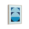 Reflection of luck Abstract Geometric Modern Wall Art