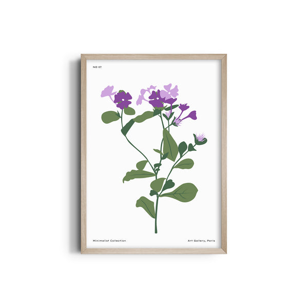 Flora in Detail Botanical Modern Wall Art