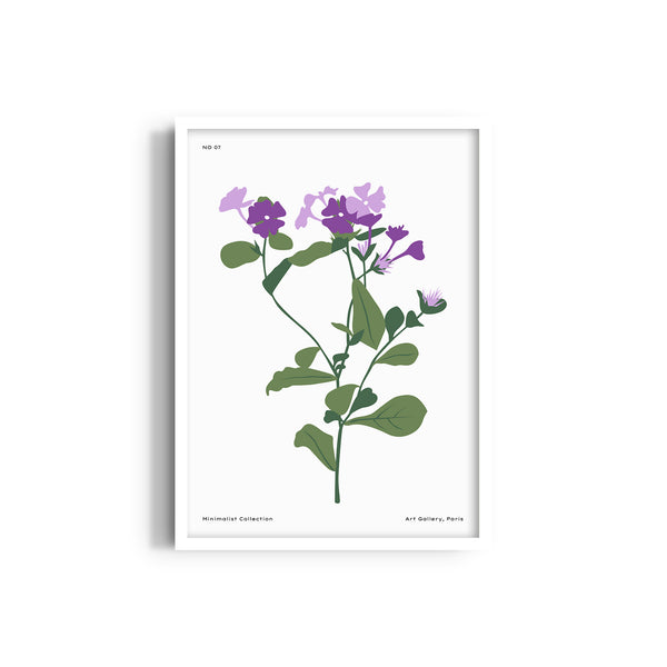 Flora in Detail Botanical Modern Wall Art