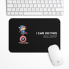 Cute Little Cap America Gaming Mouse Pad