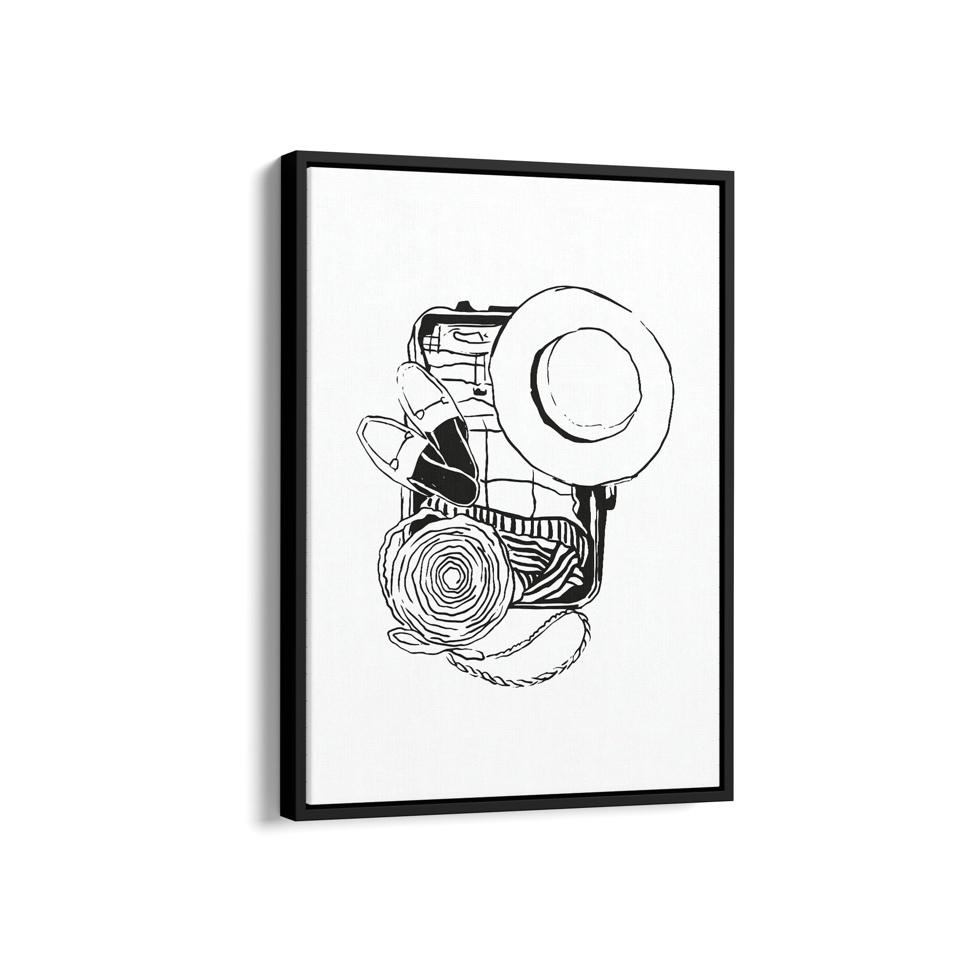 Bon Voyage Travel Wall Art
