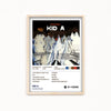 Kid A by Radiohead Album Poster