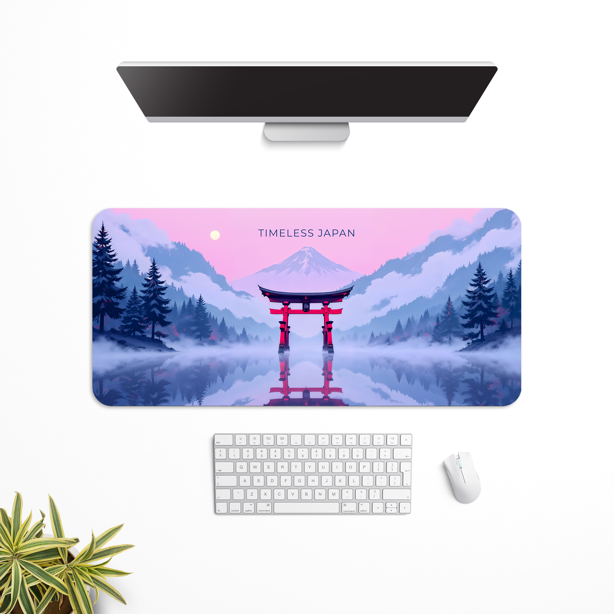 Beautiful Timeless Japan Desk Mat | Desk Pad | Mouse Pad