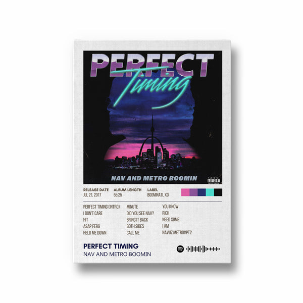 Perfect Timing by Nav and Metro Boomin Album Poster