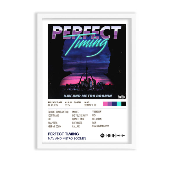 Perfect Timing by Nav and Metro Boomin Album Poster