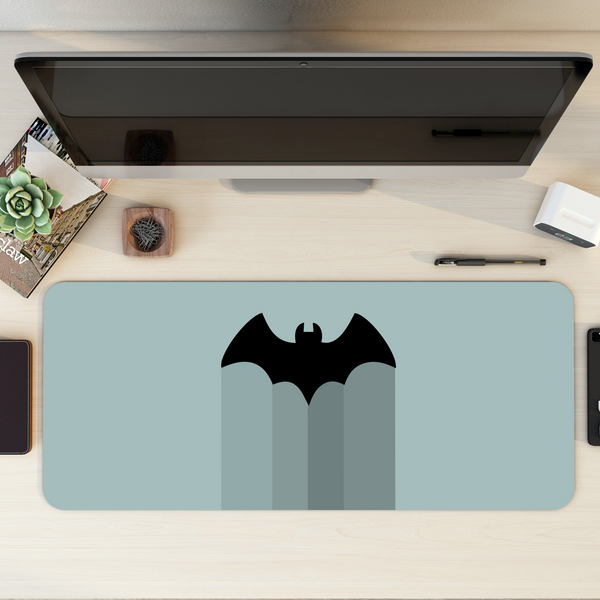 Rising bat symbol Desk Mat | Desk Pad | Mouse Pad