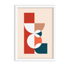 Wonder Abstract Geometric Modern Wall Art