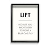 Lift Definition Poster