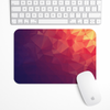 Red - Yellow Abstract Pattern Gaming Mouse Pad