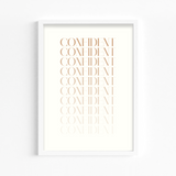 Confident Wall Art