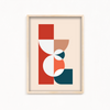 Wonder Abstract Geometric Modern Wall Art