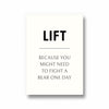 Lift Definition Poster