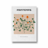 Petals in Paint Botanical Modern Wall Art