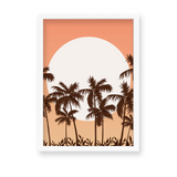 The Beach - Minimal Landscape Modern Wall Art