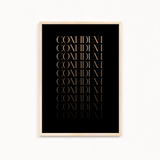 Confident Wall Art