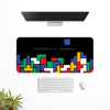 Tetris Dark Desk Mat | Desk Pad | Mouse Pad