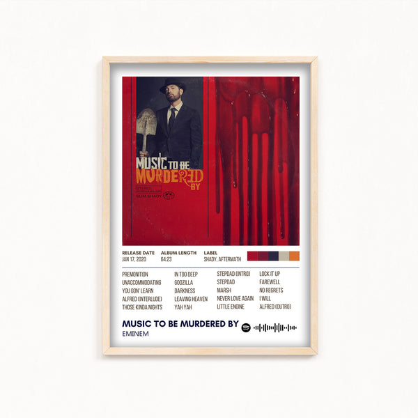 Music to Be Murdered By by Eminem Album Poster