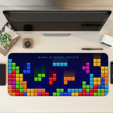 Tetris Game Desk Mat | Desk Pad | Mouse Pad