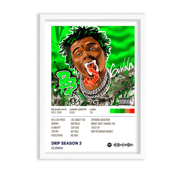 Drip Season 3 by Gunna Album Poster