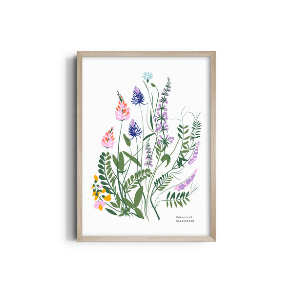 Botanical Bliss Botanical Modern Wall Art
