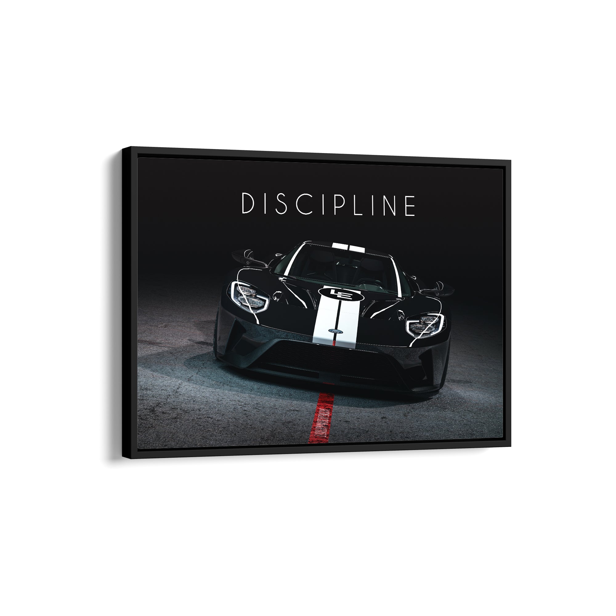 Discipline - Ford GT Super Car Wall Poster
