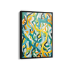 Cosmic Swirls Abstract Modern Wall Art