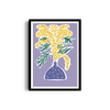 Lavender Fields and Blooms Aesthetic Wall Art