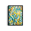 Cosmic Swirls Abstract Modern Wall Art